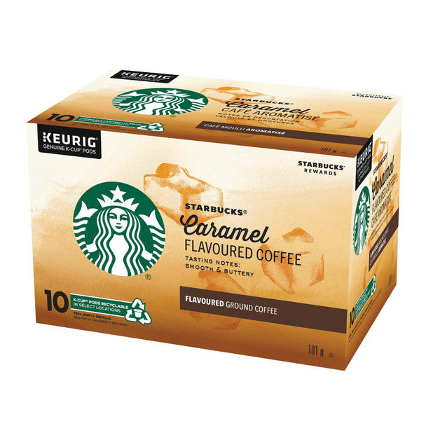 Starbucks Caramel Flavored Coffee K-Cup 10ct, 101g/3.5 oz. .