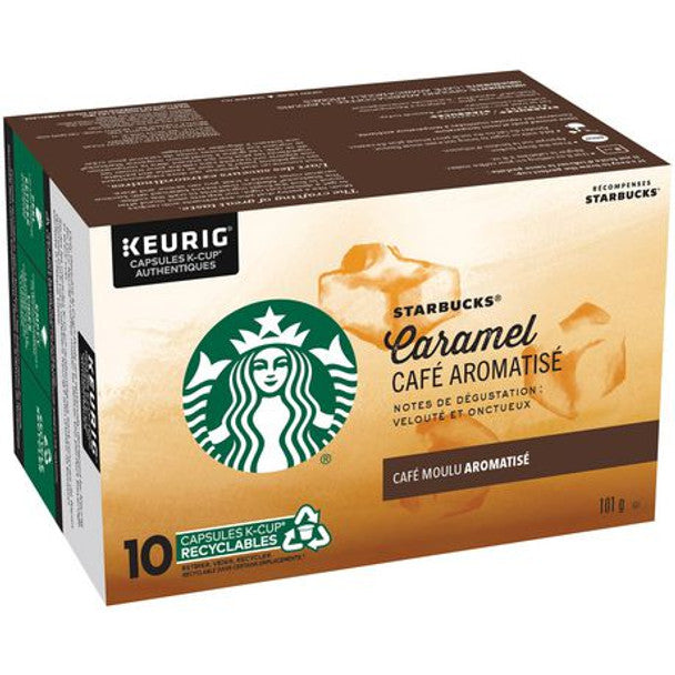 Starbucks Caramel Flavored Coffee K-Cup 10ct, 101g/3.5 oz. .