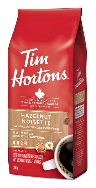 Shop Tim Hortons Hazelnut Coffee - 300g/10.6oz