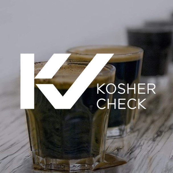 Kosher Check Ethical Bean Coffee Lush Medium Dark Roast Ground 227g/8oz
