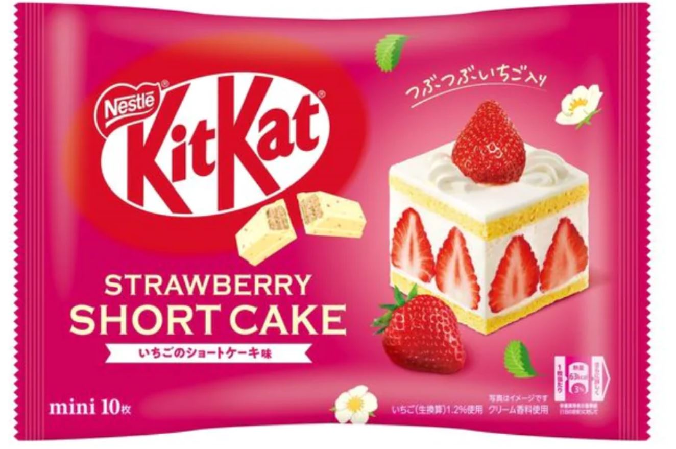 Kit Kat Japan Strawberry Shortcake