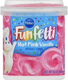 Pillsbury Funfetti Hot Pink Vanilla Frosting 442g