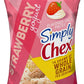 Simply Chex, Strawberry Yogurt, 14 oz Bag