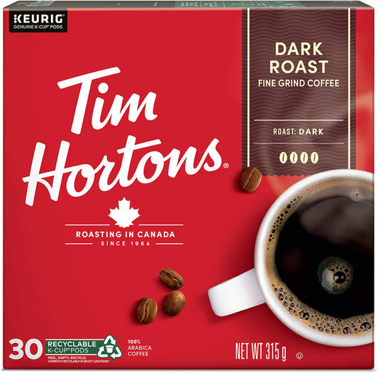 Buy Keurig Tim Horton's Dark Roast K-Cup Pods (30-Pack)