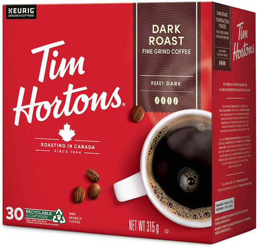 Purchase Keurig Tim Horton's Dark Roast K-Cup Pods (30-Pack)
