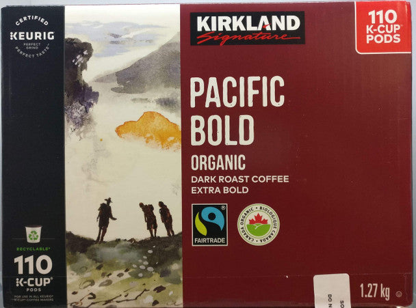 Kirkland Pacific Bold K-Cups, 110 Count, .