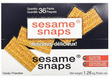 Sesame Snaps - 36 packs x 35 grams (Net weight 1.26 Kg)