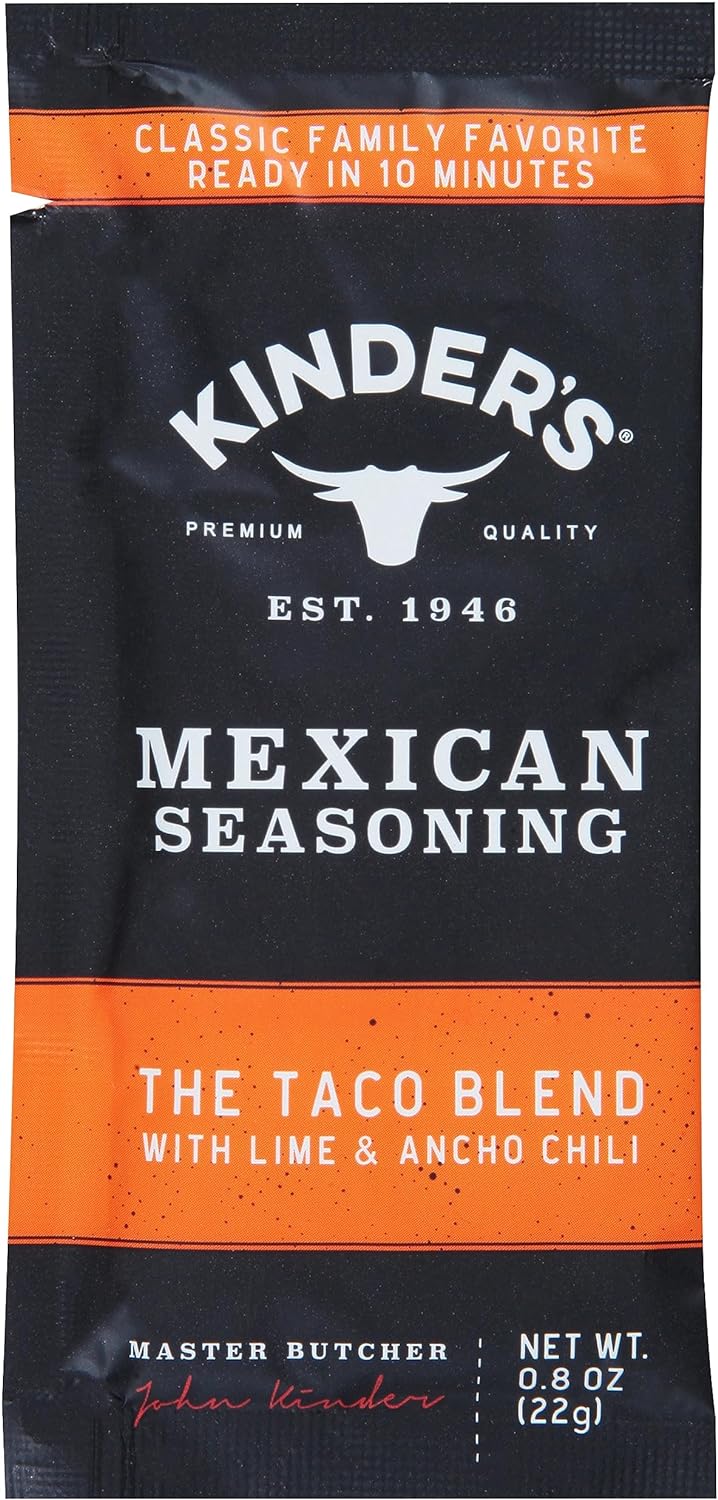 Kinder's, The Taco Blend Mexican Seasoning, 0.8 Ounce (2 Pack)