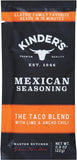 Kinder's, The Taco Blend Mexican Seasoning, 0.8 Ounce (2 Pack)