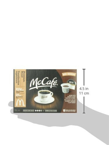 McCafe Premium Roast Coffee Keurig Pods, 129g