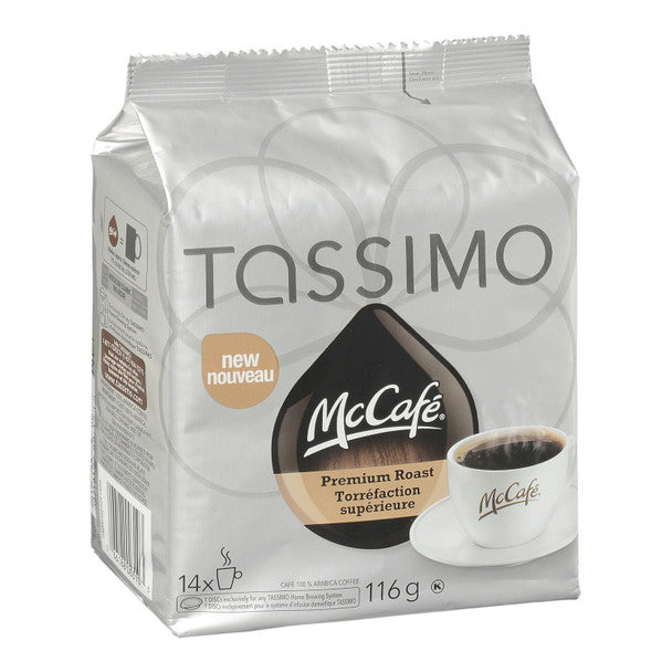 McCafe Premium Roast coffee TASSIMO T DISCs (14-Count)