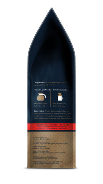 Melitta 100% Colombian Whole Bean Coffee, 907g/32oz., Bag, .