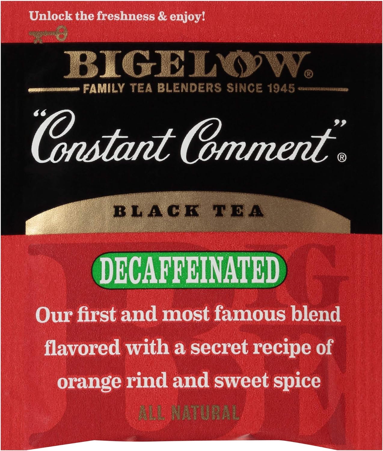 Bigelow Constant Comment Decaf Tea Bags, 20 ct