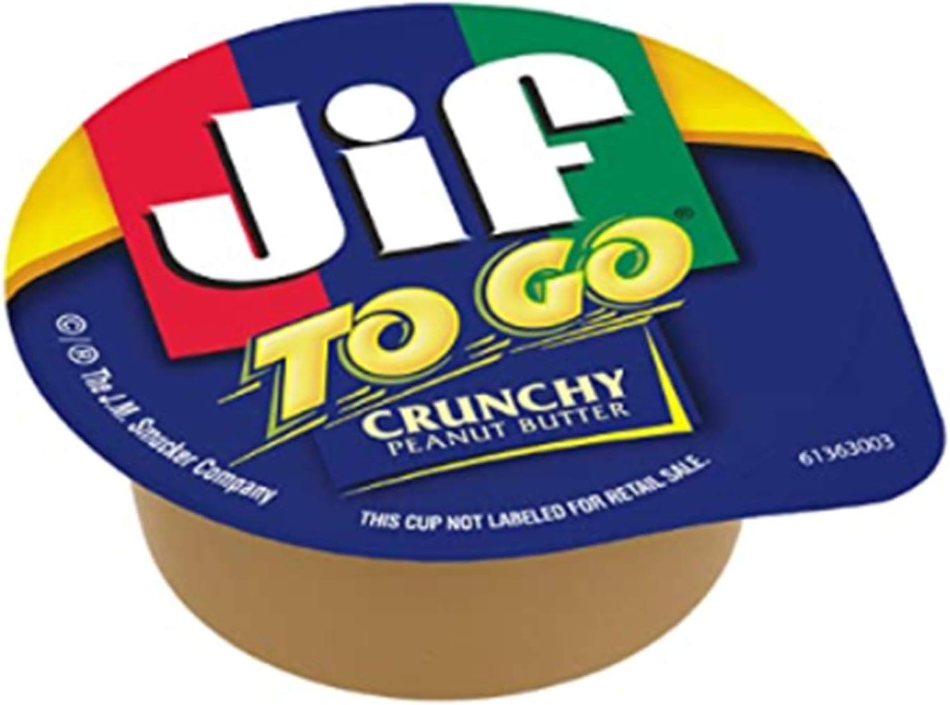 JIF To Go Crunchy Peanut Butter Cups, 1.5 oz, 8 count by Jif