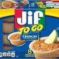 JIF To Go Crunchy Peanut Butter Cups, 1.5 oz, 8 count by Jif