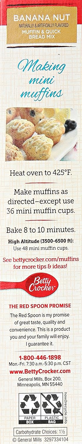 Betty Crocker Banana Nut Muffin Mix - 12.3oz