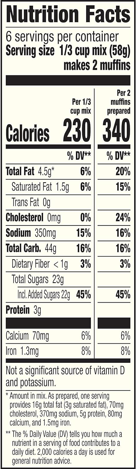 Betty Crocker Banana Nut Muffin Mix - 12.3oz