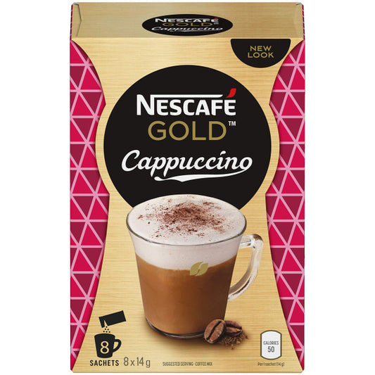 Nescafe Instant Cappuccino in Individual Pockets