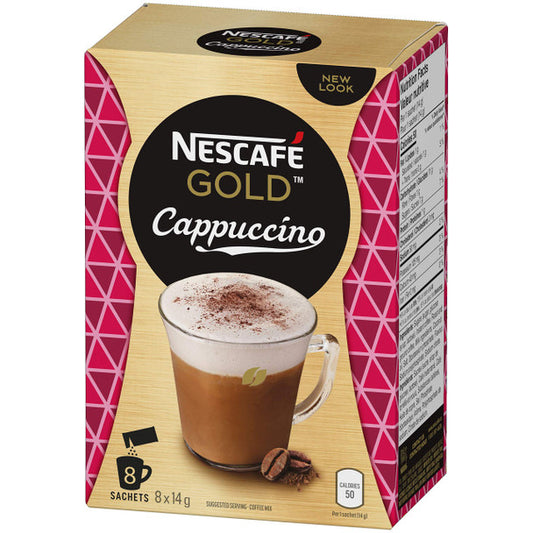 Nescafe Instant Cappuccino in Individual Pockets