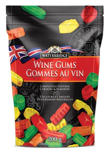 Waterbridge Wine Gum Pouch 200g/7.1 oz