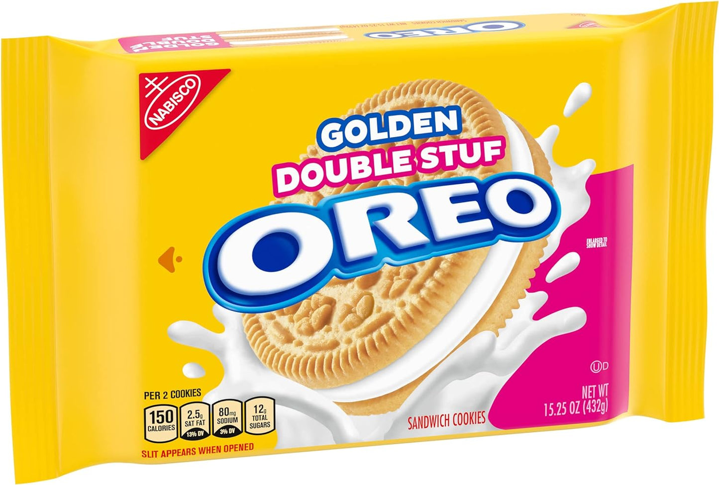 OREO - COOKIES - DOUBLE STUF GOLDEN