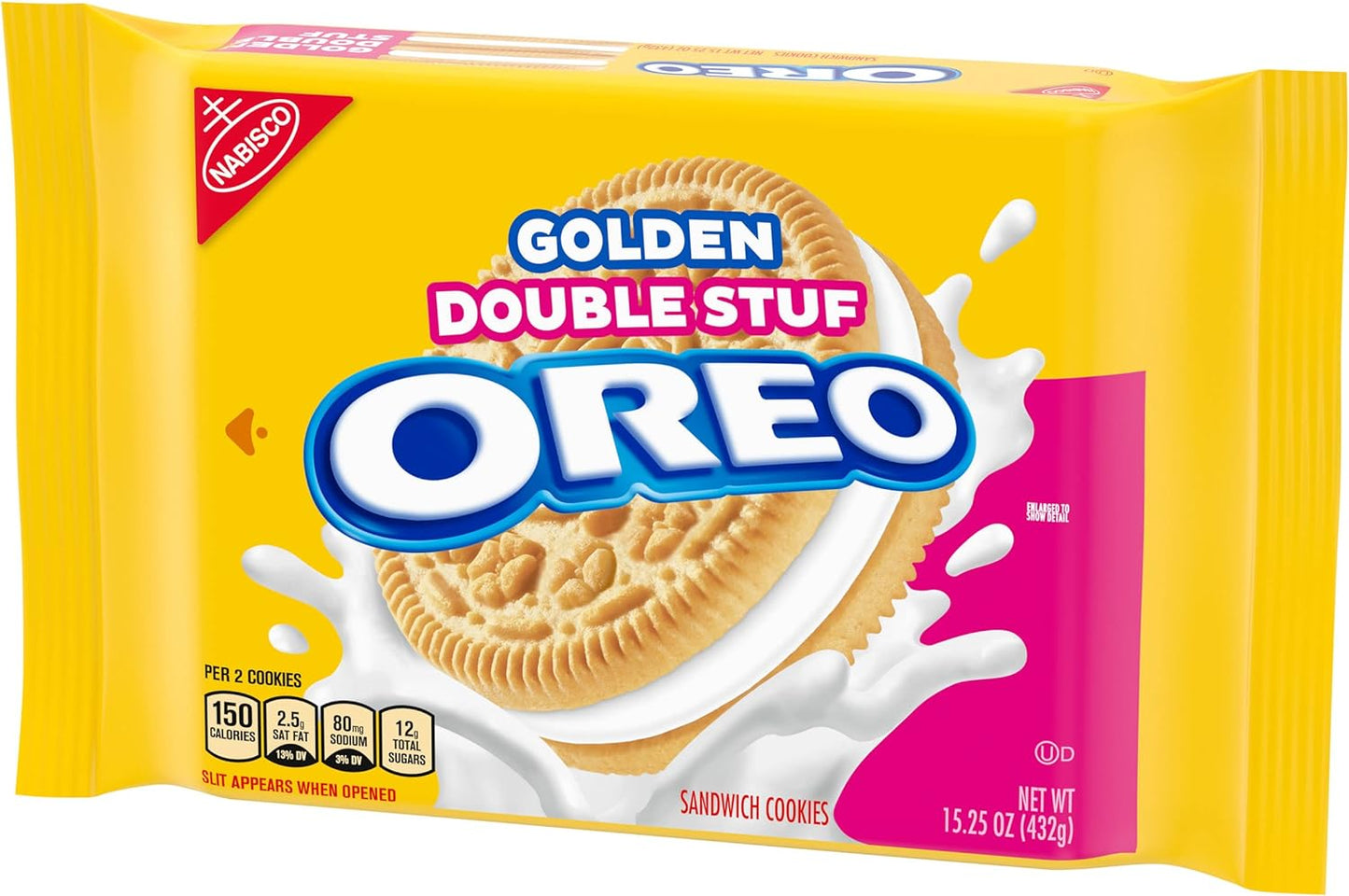 OREO - COOKIES - DOUBLE STUF GOLDEN