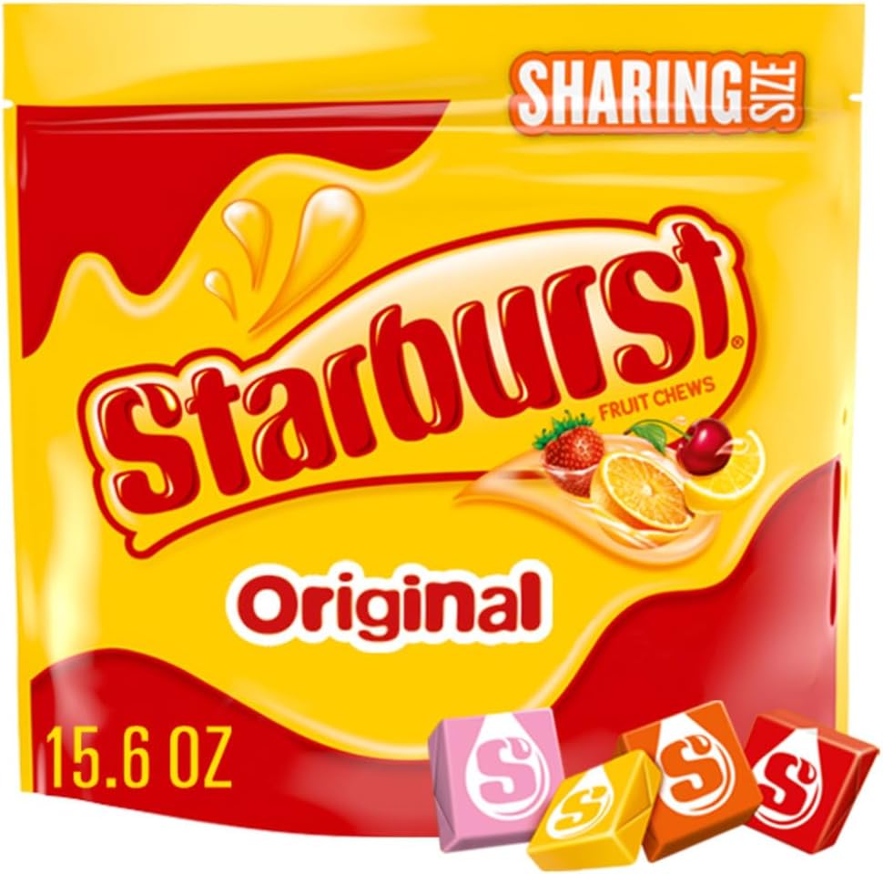 STARBURST Original Fruit Chews Candy, 15.6-Ounce Pouch