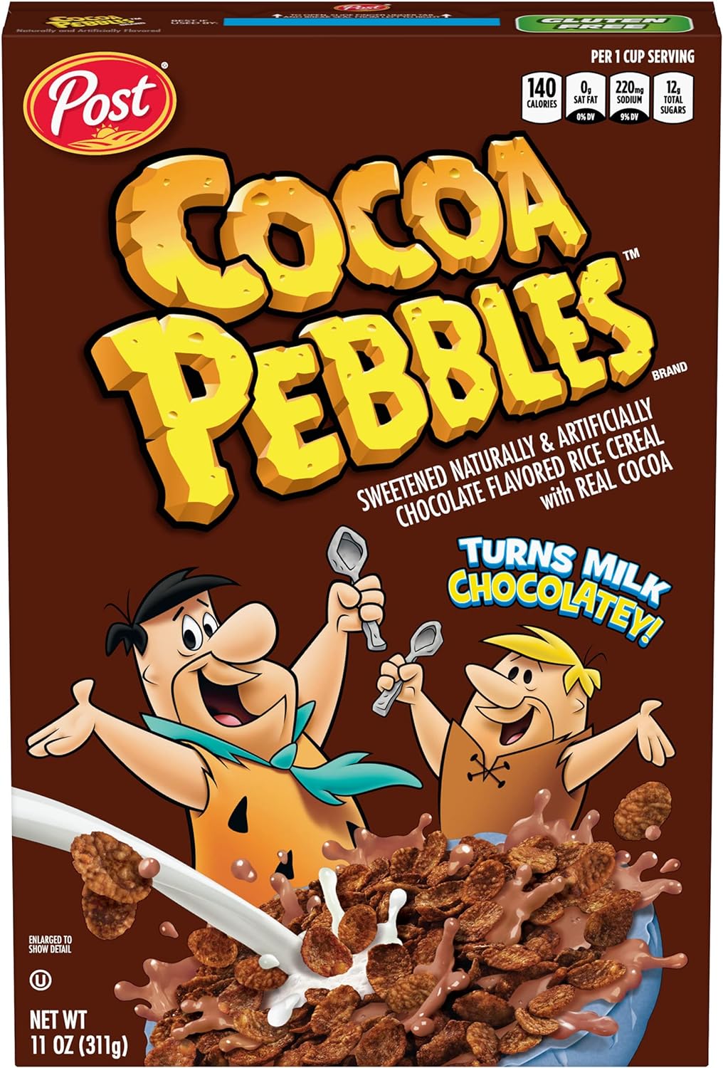 Post Cocoa Pebbles Cereal, 311 Grams