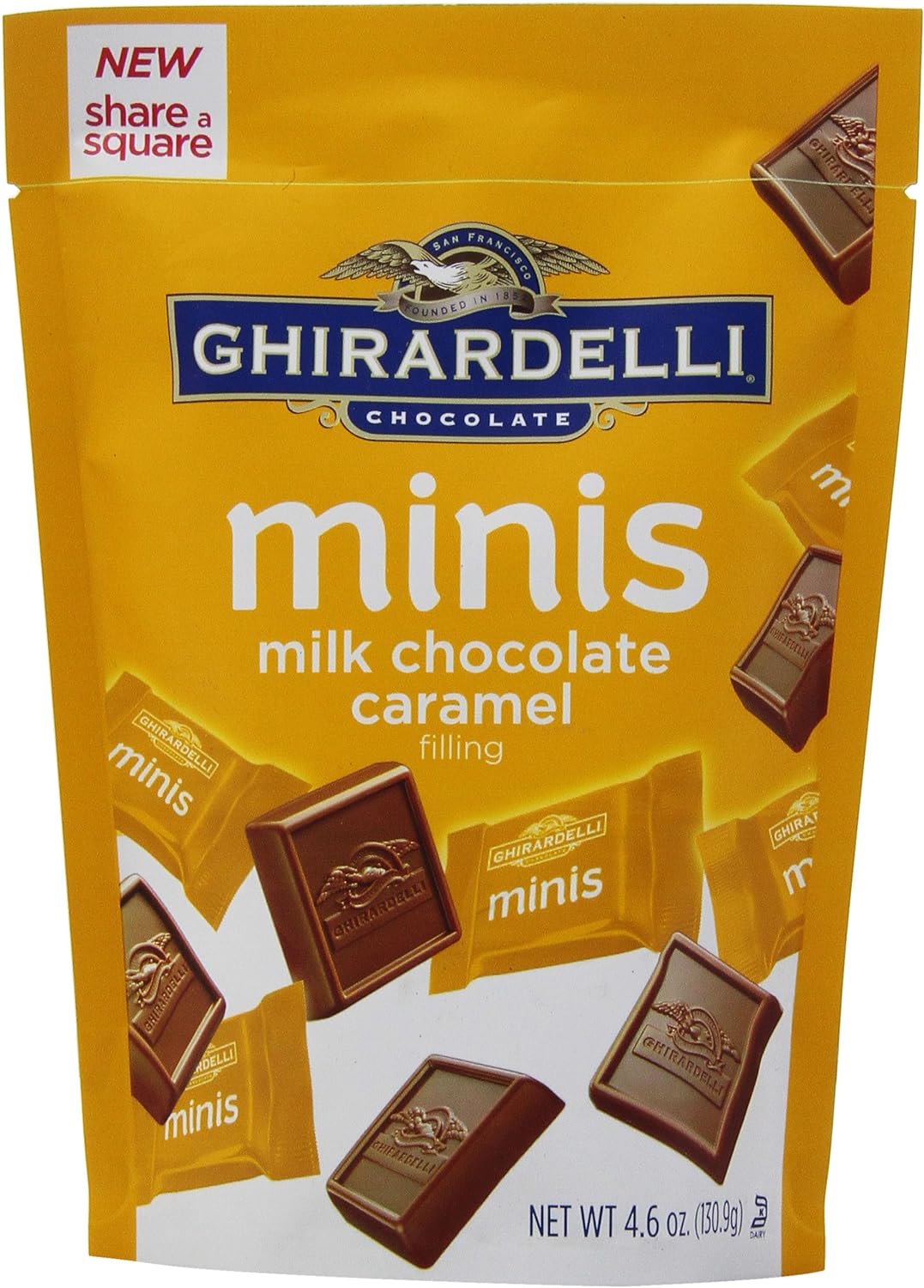 Ghirardelli Milk Chocolate Caramel Minis - 4.6oz