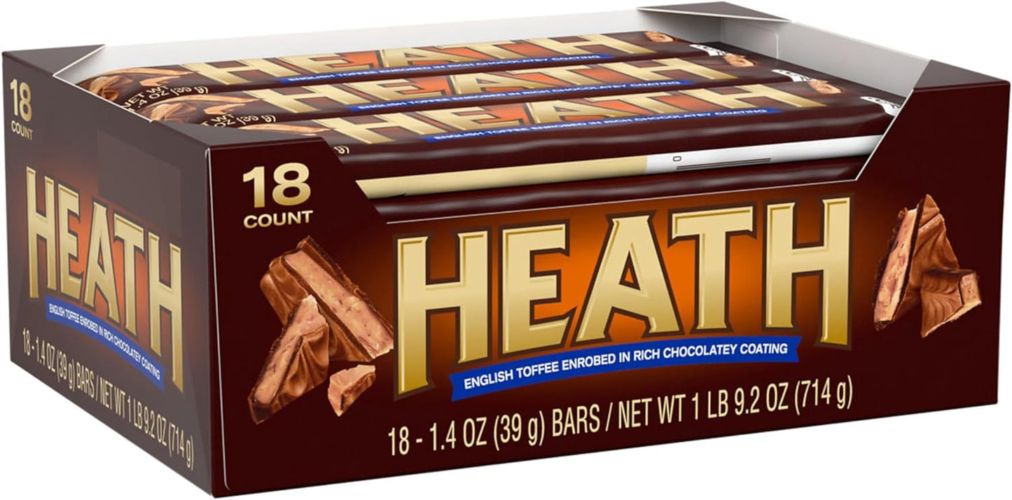 Heath Toffee Bar (1.4 oz. bars, 18 ct.)