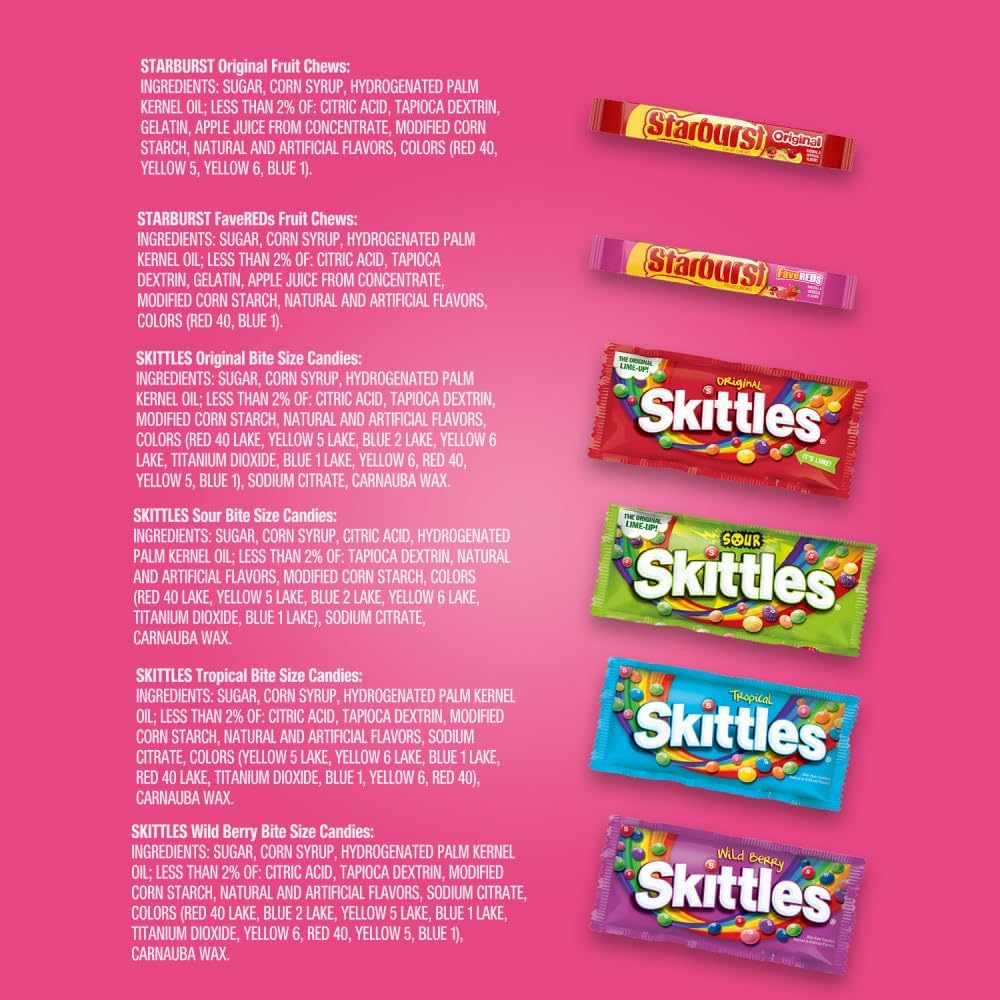 Candy,Skittles-Starburst