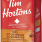 Shop Tim Hortons 100% Colombian Dark Medium Roast Coffee - 300g/10.6oz
