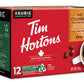 Shop Tim Hortons 100% Dark Roast Medium Colombian Single Serve K-Cups,