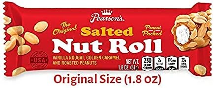 Pearson's Salted Nut Roll, 1.8 Oz Bars - 24 Pack