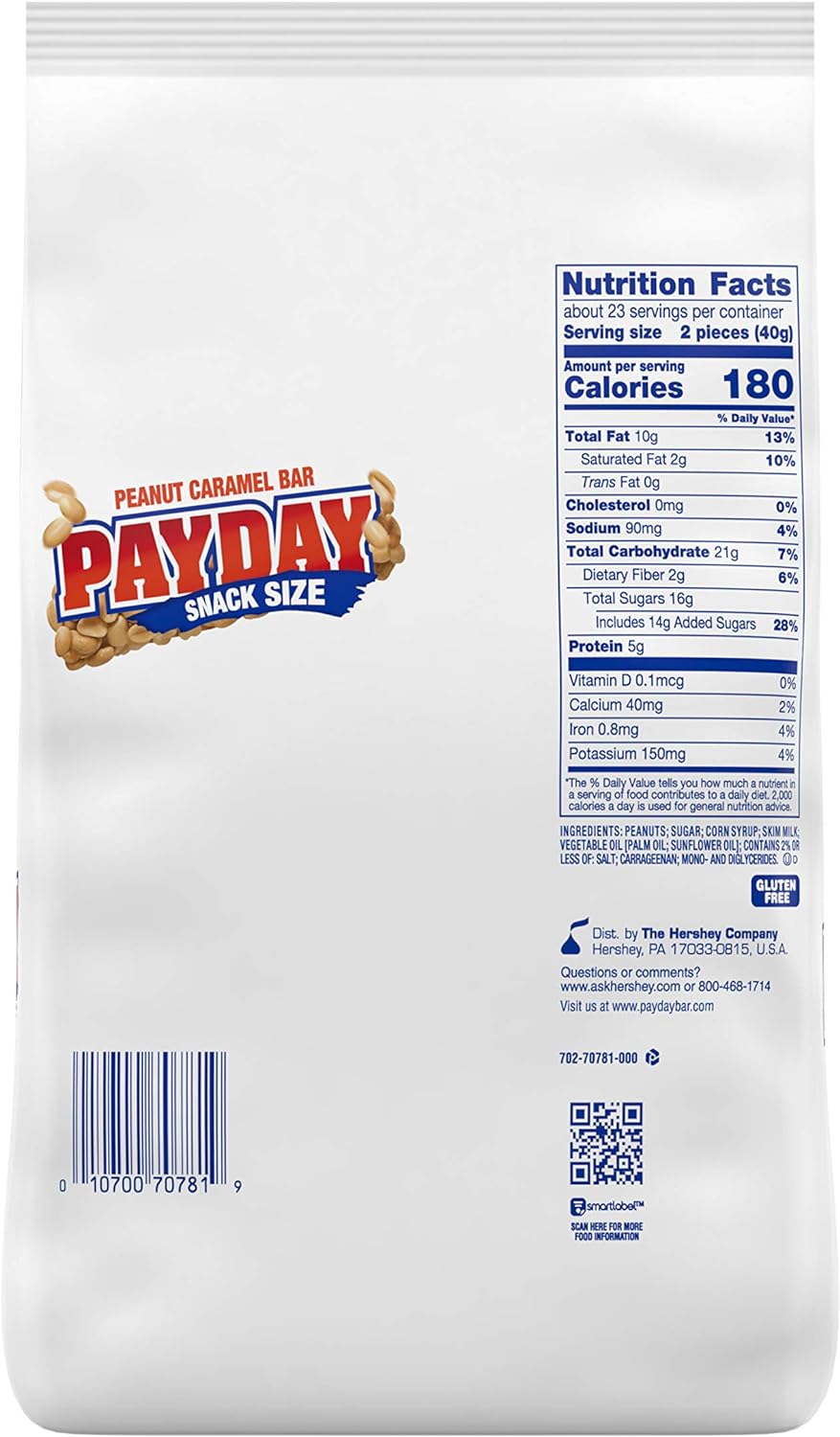 PAYDAY Peanut Caramel Bar 935g