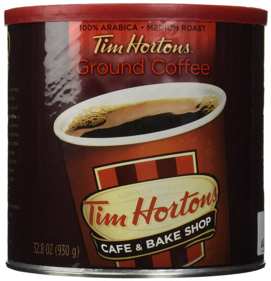 Tim Hortons Ground Coffee , 32.8oz (Pack of 1)Can1,