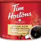 Tim Hortons Original Coffee, Fine Grind Coffee Can, Medium Roast, 930g/33 oz., (1 Pack Original Can) .