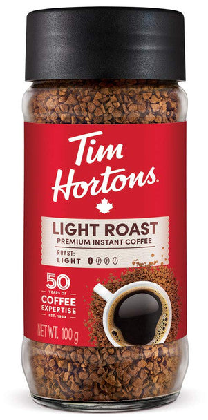 Tim Hortons Premium Instant Coffee (Light Roast) 100g/3.5oz., .
