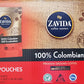 Purchase Zavida 100% Colombian, Medium Roast, Premium Ground Coffee, 64 pouches (56.7g/2 oz.), 3.6kg/8 lbs. Box .