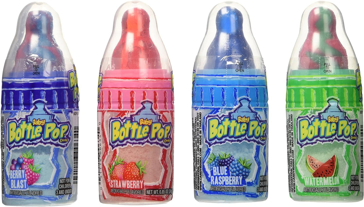 Baby Bottle Pop Assortment - .85 oz - 20 ct.