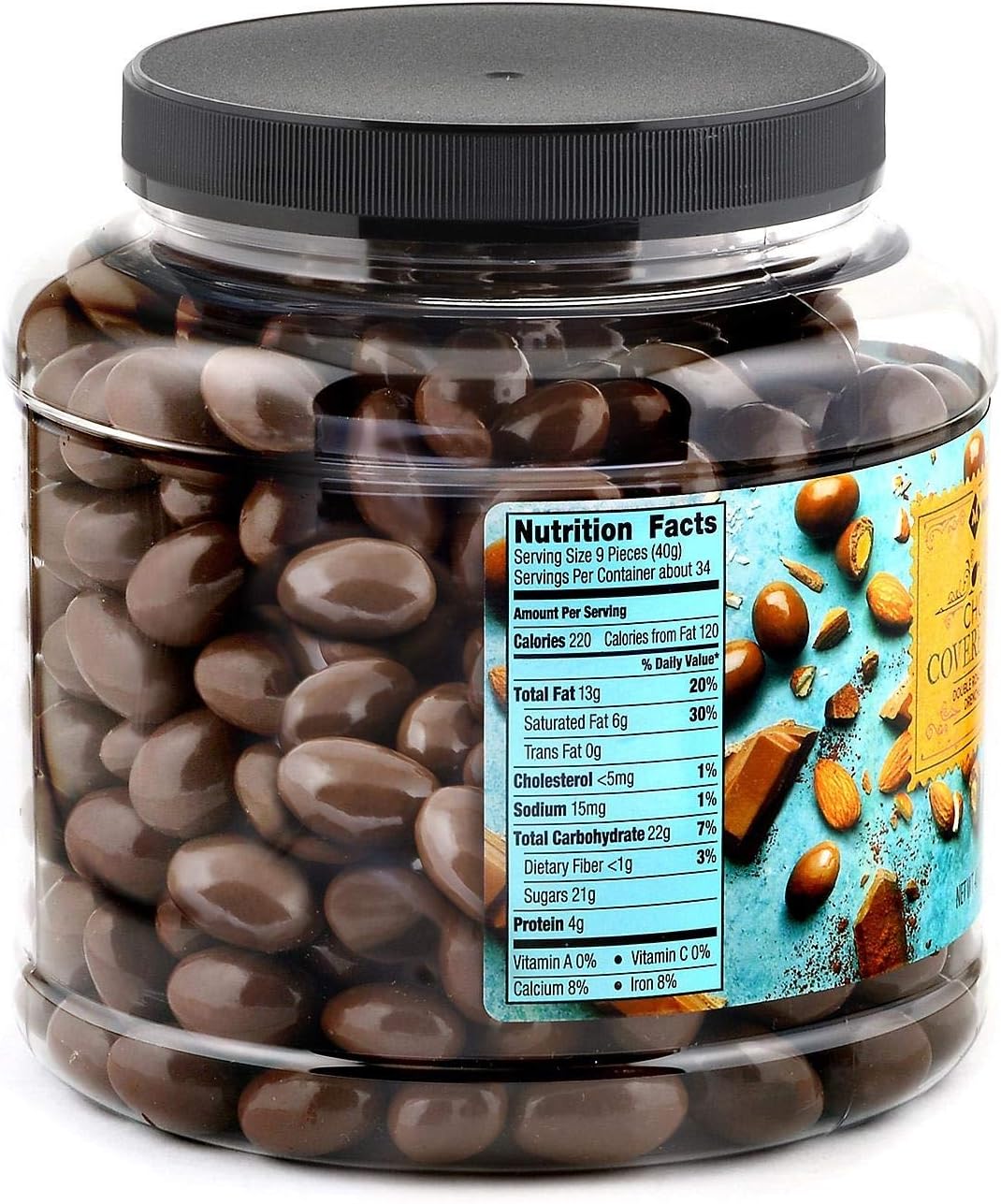 Member's Mark Chocolate Covered Almonds, 48 Oz