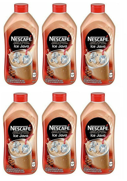 Buy Nescafe Ice Java Cappuccino Imported from Canada - 6x470ml