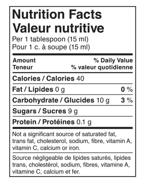 Nescafe Ice Java Cappuccino Imported from Canada - 6x470ml Nutrition Facts