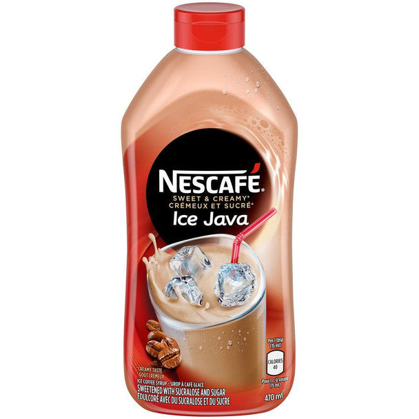 Nescafe Ice Java Coffee Syrup 470ml - 1 Pack
