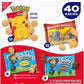 NABISCO Snacks Variety Pack, Pokemon Crackers Snacks, 40 pk.