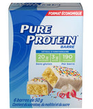 Pure Protein Bars, Gluten Free, Snack Bar, Birthday Cake, 50g/1.8oz., 6ct