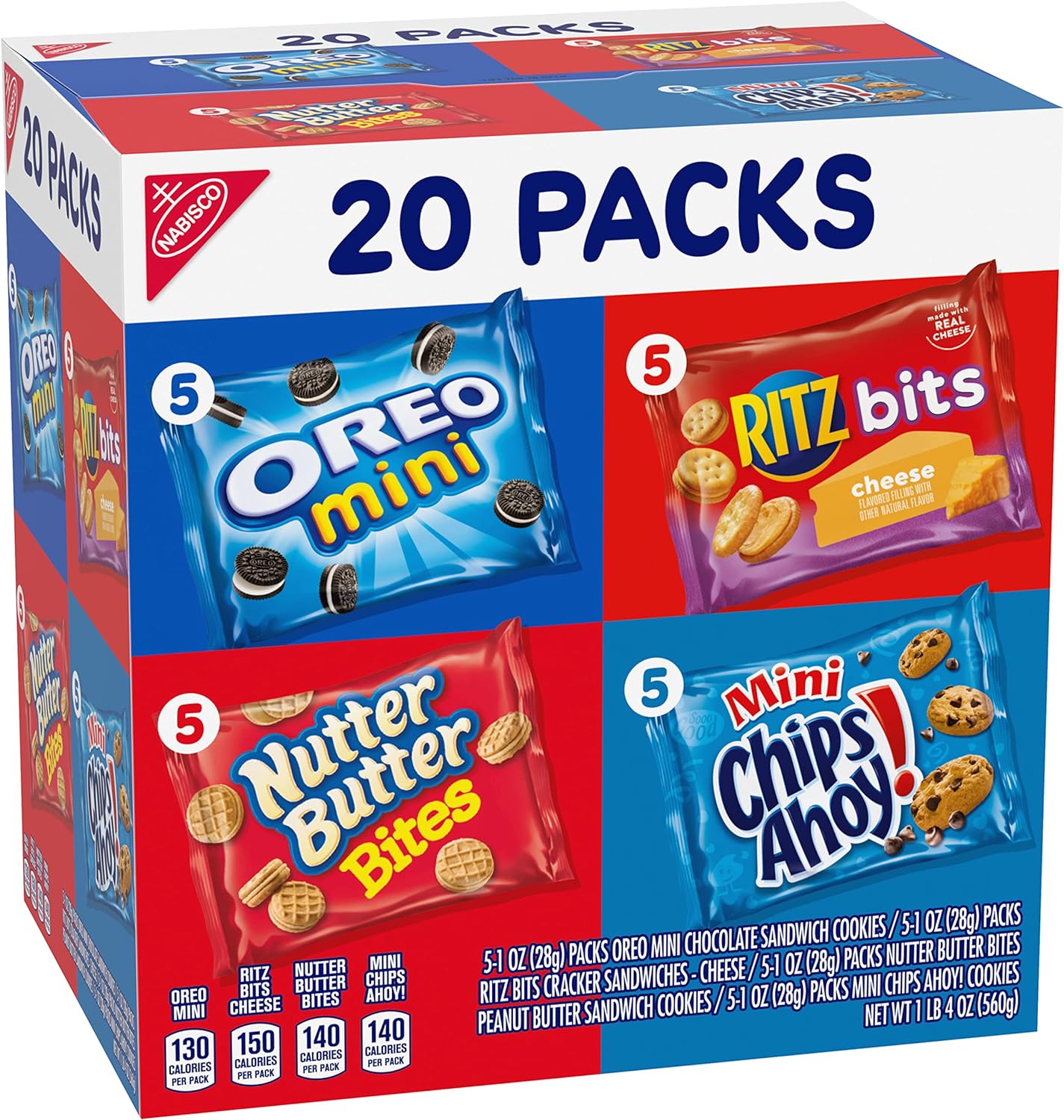 Nabisco Classic Cookie and Cracker Mix (20-Count Box)