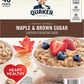 Quaker Instant Oatmeal, Maple Brown Sugar (40 Count), 60.6 oz