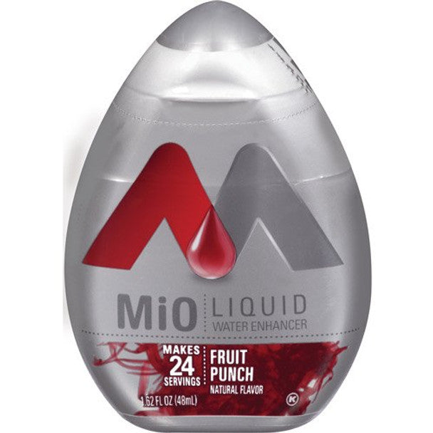 MiO Fruit Punch Liquid Water Enhancer, 48ml/1.62oz,.