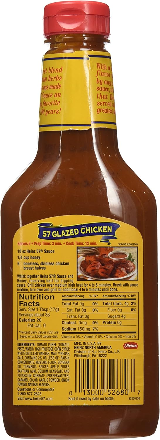 Heinz 57 Sauce - 2/20oz by Heinz